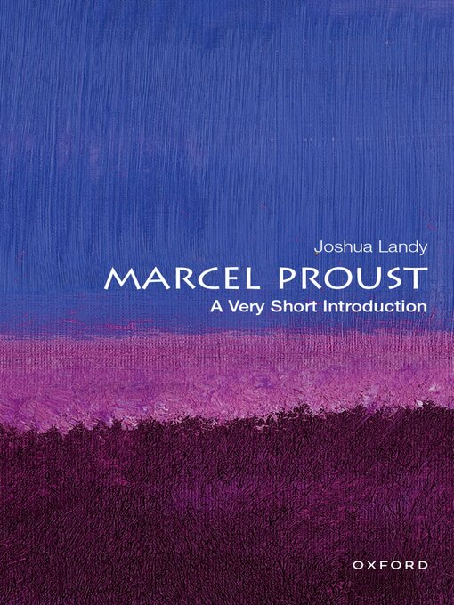 Title details for Marcel Proust by Joshua Landy - Available